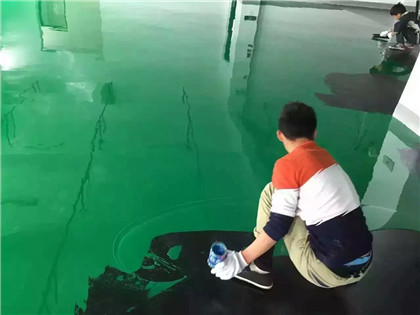 盱眙下面给你一份环氧地坪漆施工的完整流程